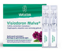 Weleda Visiodoron Malva Oogdruppels Ampullen 10st