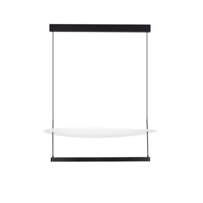 Lyora HanglampDiona Ø 80cm zwart met wit 2700K - 9580573