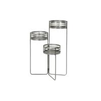 Grondlegger DKD Home Decor 3 in 1 Grijs Metaal Ijzer Loft (47 x 35 x 72 cm)