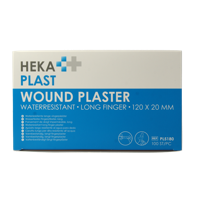 Hekaplast Vingerpleister water resistent 120 x 20 100 Stuks