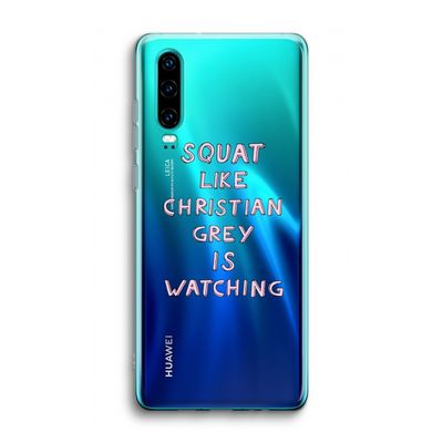 Christian Grey: Huawei P30 Transparant Hoesje