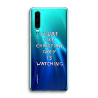 Christian Grey: Huawei P30 Transparant Hoesje