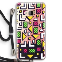 8-bit N°4: HTC U Play Transparant Hoesje met koord