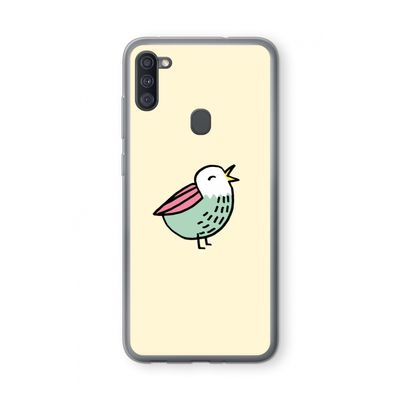 Birdy: Samsung Galaxy A11 Transparant Hoesje