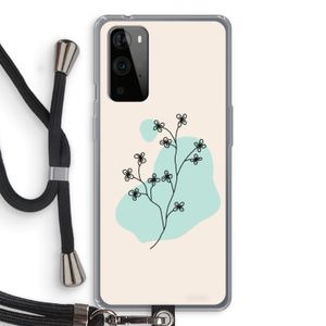 Love your petals: OnePlus 9 Pro Transparant Hoesje met koord