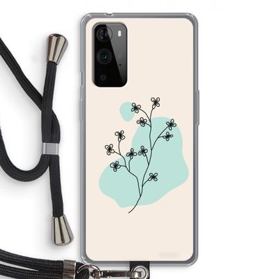 Love your petals: OnePlus 9 Pro Transparant Hoesje met koord