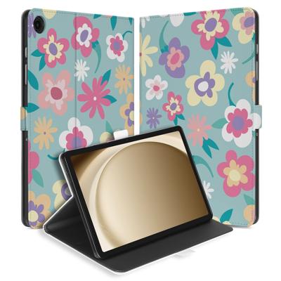 Samsung Galaxy Tab A11 Plus Tablet Hoesje Flower Power met Standaard