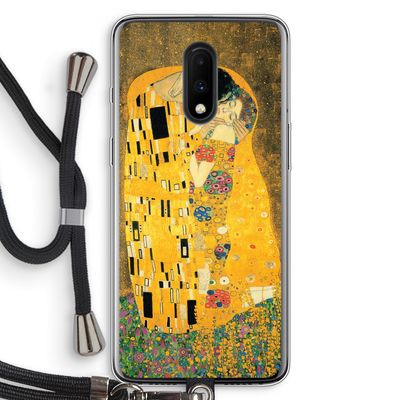 Der Kuss: OnePlus 7 Transparant Hoesje met koord