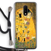 Der Kuss: OnePlus 7 Transparant Hoesje met koord