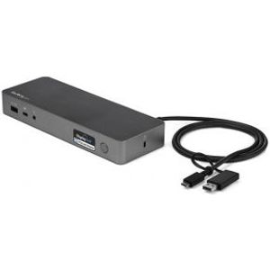 StarTech.com DK30C2DPEPUE notebook dock & poortreplicator USB 3.0 (3.1 Gen 1) Type-C Zwart, Grijs