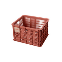 Basil fietskrat m - medium - 29.5 liter - rood