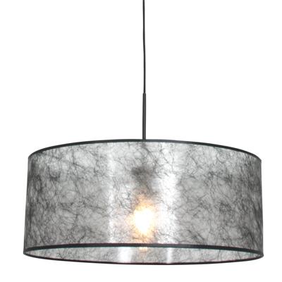 Steinhauer HanglampSparkled 50cm met zwart transparante kap - 8152ZW