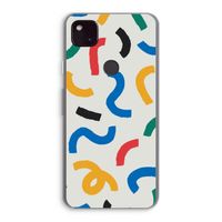 Illustratieve pop 2: Google Pixel 4a 5G Transparant Hoesje