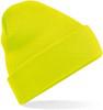 Beechfield CB45 Original Cuffed Beanie - Fluorescent Yellow - One Size