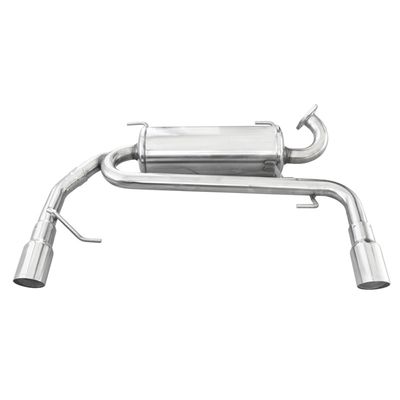 InoxCar uitlaat passend voor Suzuki Swift 1.6 16V Sport 125pk 2006- 1x80mm Racing IXSUSW01RA