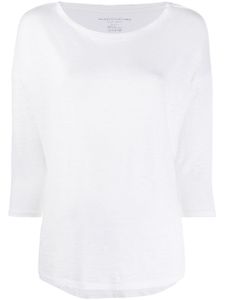 Majestic Filatures t-shirt ample à col rond - Blanc