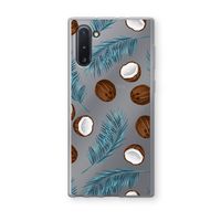 Kokosnoot roze: Samsung Galaxy Note 10 Transparant Hoesje