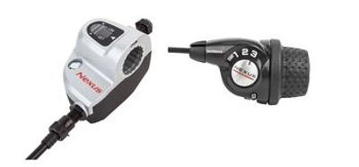 Shimano Draaigreep nexus 3 -/- greep+clickbox (bulk)