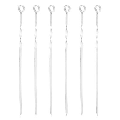 18x Barbecue spiezen/vleespennen 45 cm