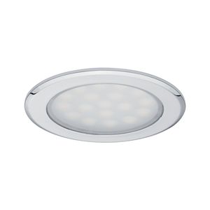 Paulmann 99920 LED-inbouwlamp Set van 2 stuks LED LED vast ingebouwd 5 W Chroom (glanzend)