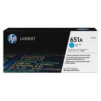 HP 651A originele cyaan LaserJet tonercartridge