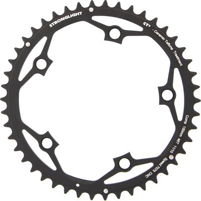 STRONGLIGHT Chain ring strongl.ct2 46t alu black