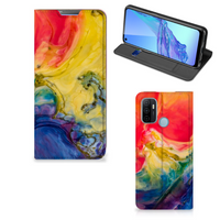 Bookcase OPPO A53 | A53s Watercolor Dark - thumbnail