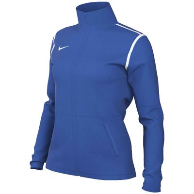 Nike Dri-FIT Park 20 Trainingsjack Full-Zip Dames Blauw Wit