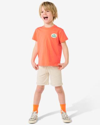 HEMA Kindershort regular fit beige (beige)