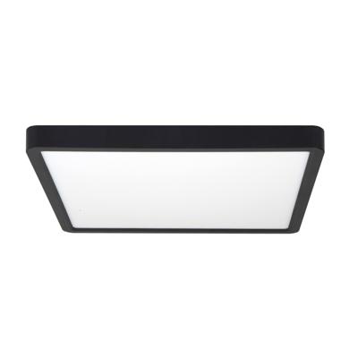 Highlight Vierkante plafonnierePiatto zwart - P6645.01