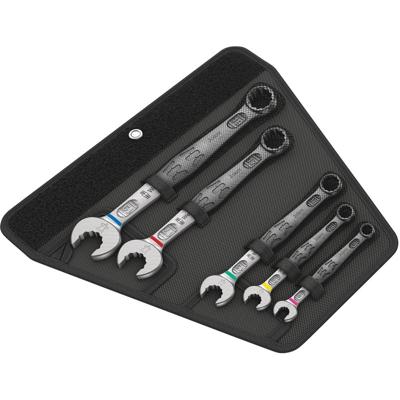 Wera 05020230001 6003 Joker 5 Set 1 Ring-steeksleutelset 5-delig Sleutelbreedte (metrisch) 8 - 19 mm
