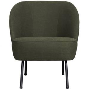 BePureHome Fauteuil Vogue - Geweven Stof - Warm Groen - 69x57x70