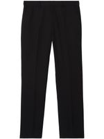 Burberry pantalon de costume en laine - Noir - thumbnail