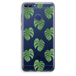 Monstera leaves: Huawei P Smart (2018) Transparant Hoesje