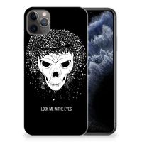 Silicone Back Case Apple iPhone 11 Pro Max Skull Hair