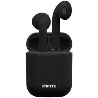 STREETZ TWS-0003 In Ear headset Bluetooth Stereo Zwart Afstandsbediening, Headset, Oplaadbox - thumbnail