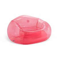 Intex 66501NP opblaasbare fauteuil Eenpersoonsstoel Roze, Transparant - thumbnail