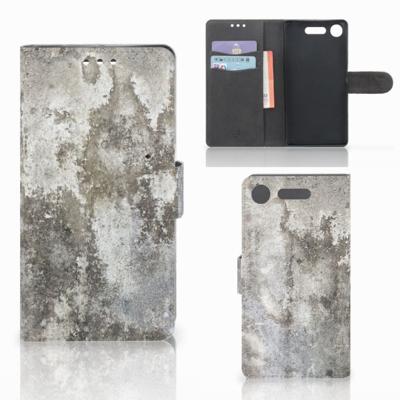 Sony Xperia XZ1 | Bookcase | Beton Print