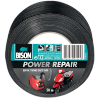 Power Repair Zwart Rol 50 m - Bison Power Repair Zwart Rol 50 m - Bison