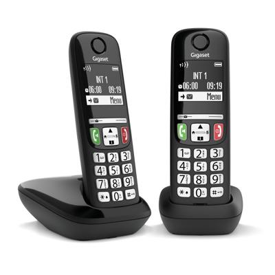 Gigaset A735 Duo Huistelefoon Zwart