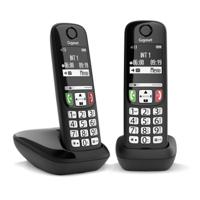 Gigaset A735 Duo Huistelefoon Zwart