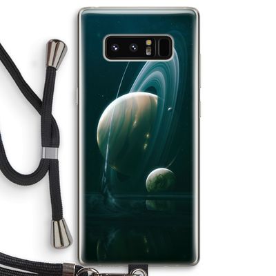Mercurius: Samsung Galaxy Note 8 Transparant Hoesje met koord