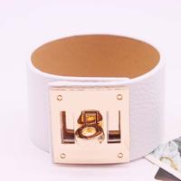 3st Punk brede leer armbanden armbanden voor vrouwen Manchet armband 5