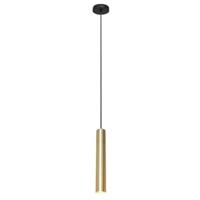 Steinhauer Hanglamp Tubel Messing Ø 5cm Incl. GU10 4.9 Watt Dim To