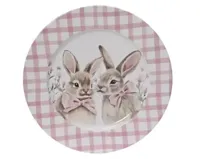 Kaemingk Bord Pasen D 33 cm roze