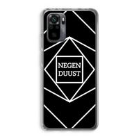 Negenduust geometrisch: Xiaomi Redmi Note 10 Pro Transparant Hoesje