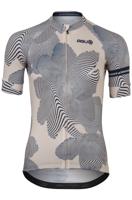 AGU Striped Flower Fietsshirt Essential Dames - Peanut - XL