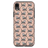 Zwarte poes: iPhone XR Tough Case
