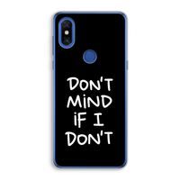 Don't Mind: Xiaomi Mi Mix 3 Transparant Hoesje Don't Mind: Xiaomi Mi Mix 3 Transparant Hoesje