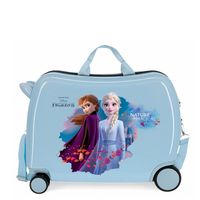 Disney Rolling Suitcase 4 Wheels Frozen II Magical Blue - thumbnail